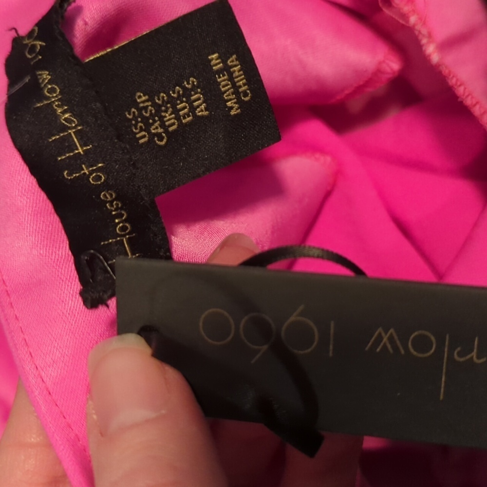 House of Harlow pink slip midi dress - Picture 5 of 5